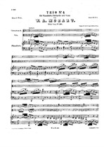 Mozart Trio in E-flat major