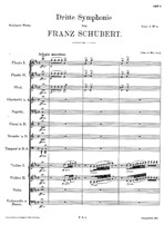 Schubert Symphony no. 3 in D major, D. 200